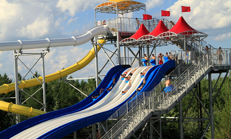 Cool of at a waterpark  Trip Packages