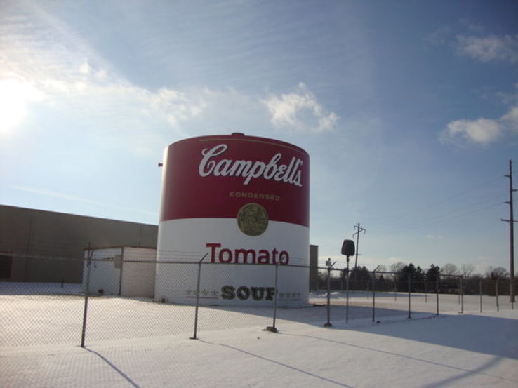 Campbells Soup Supply Co  - Giant Tomato Soup Can Trip Packages