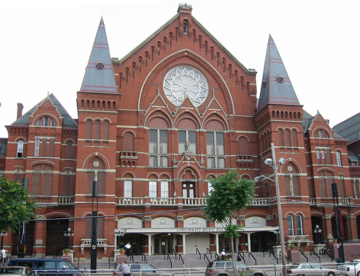 Cincinnati Music Hall Trip Packages