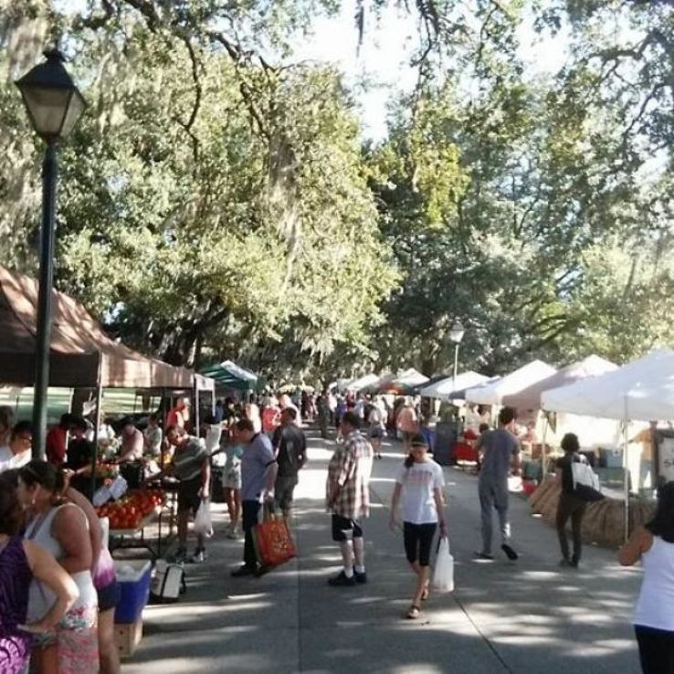 The Forsyth Farmers Market in savannah United States Of America reviews, best time to visit