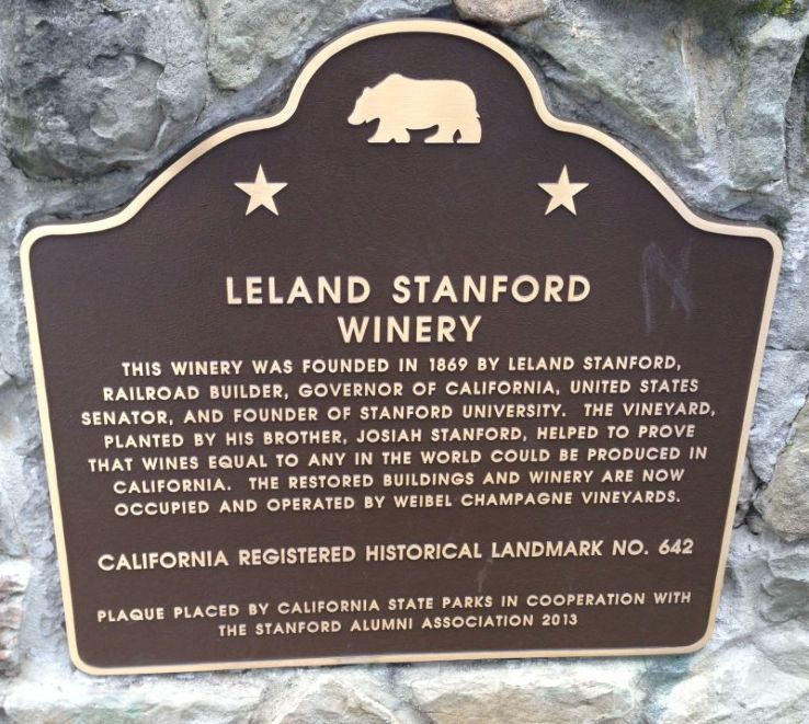 Leland Stanford Winery Historical Landmark Trip Packages