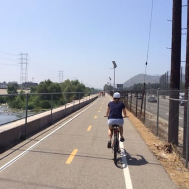 Los Angeles River bicycle path Trip Packages