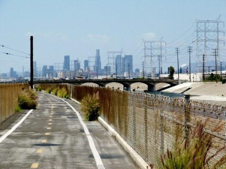 Los Angeles River bicycle path Trip Packages