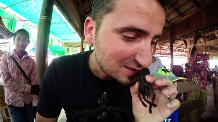 Taste the Spiders at the Spider Market of Skuon Trip Packages